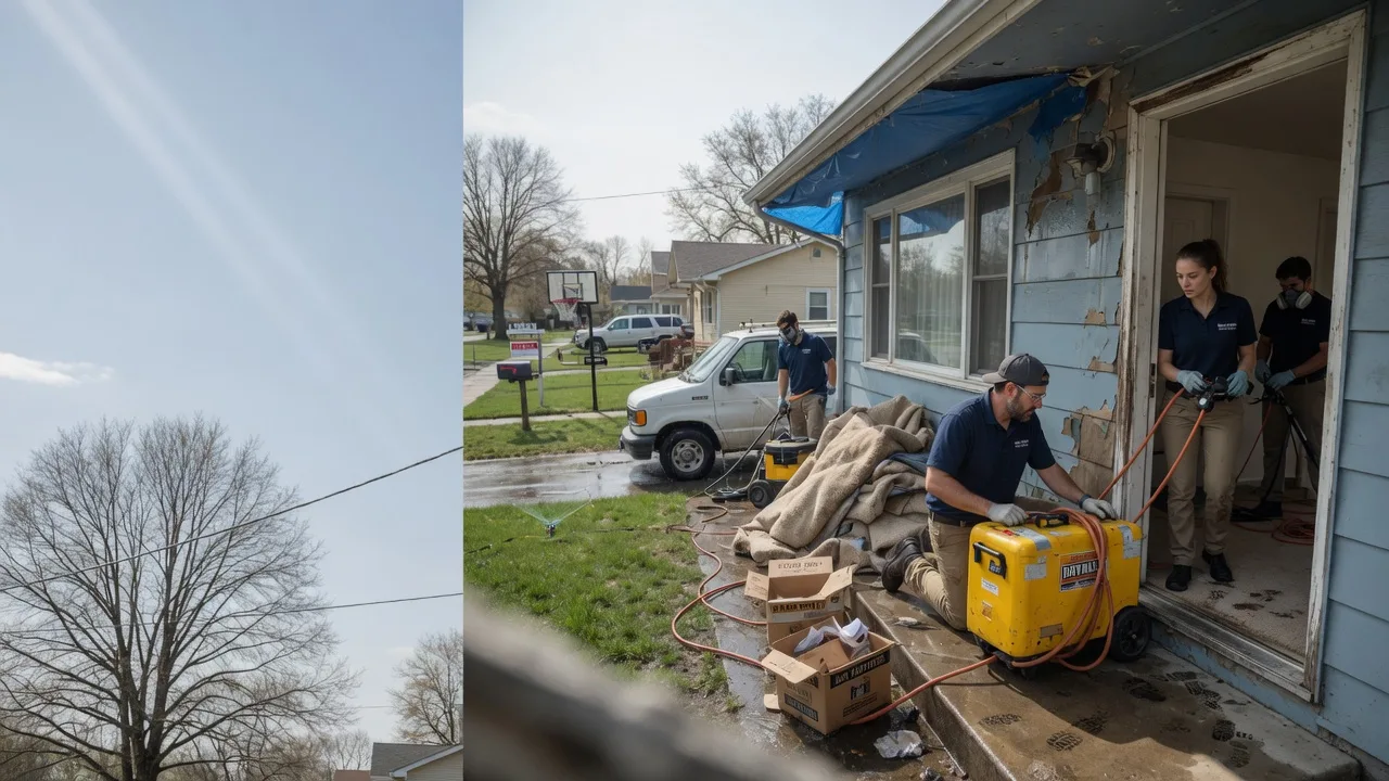 Basement Flood Cleanup in Brenham, TX near me